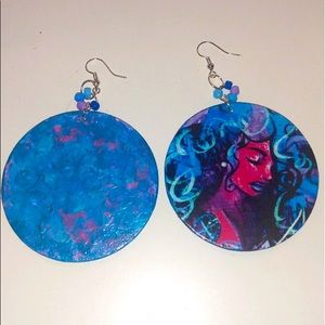 Hand Painted Earrings 🎨